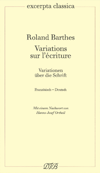 Variations sur l'écriture